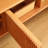 Retro design solid wood TV cabinet