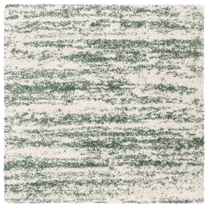 Mashburn Performance Abstract Rug, Square 4'