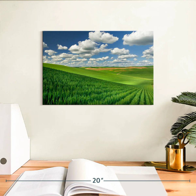 Palouse Greenery, 8" H x 12" W