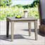 Hampton Outdoor Acacia Wood Side Table, Durable And Stylish For Compact Spaces, 20 W X 20 D X 15.75 H