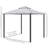 9.6' X 11.6' Deck Gazebo, Cream White 2 Roof Canopy, For Garden, Lawn, Backyard, -Blocking, Mesh Netting, Quick Build Canopy With Roof. For Backyard. Water-, Airflow Design, Simple Assembly, Walls