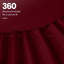 Ensemble de draps en coton égyptien 1000 fils Bba-22196735-22196740