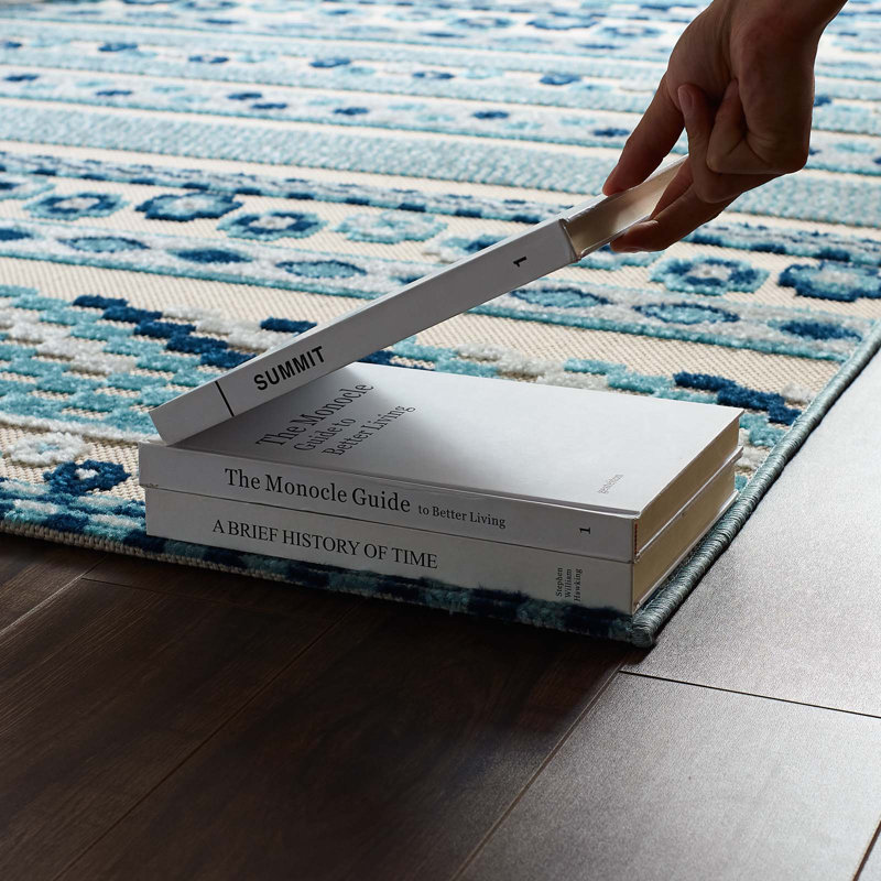 Tapis d'intérieur et d'extérieur à motif géométrique Reflect Cadhla par Modway, Rectangle 5 pi 3 po x 7 pi 6 po