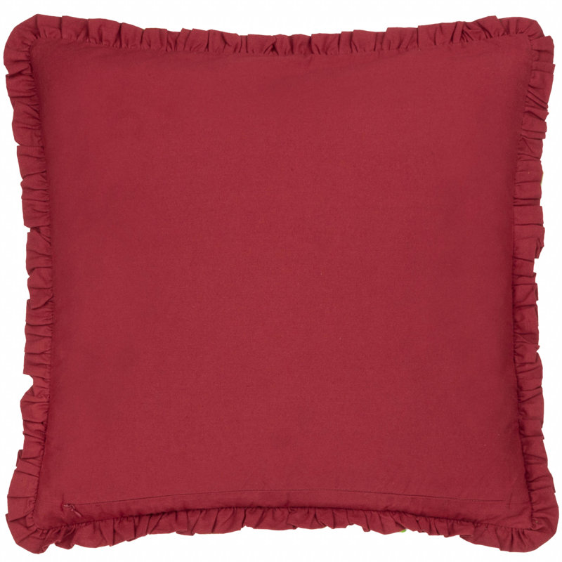Henderson Ikat Square Throw Cushion, Blue/Brown Ikat 