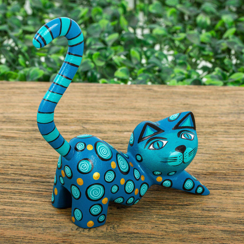 Animals Wood Garden Statue