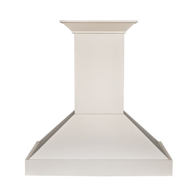 ZLINE 30 in. Convertible Vent Wooden Wall Mount Range Hood in Antigua & Walnut