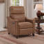 Fauteuil inclinable électrique moderne en cuir véritable Porto-401293608