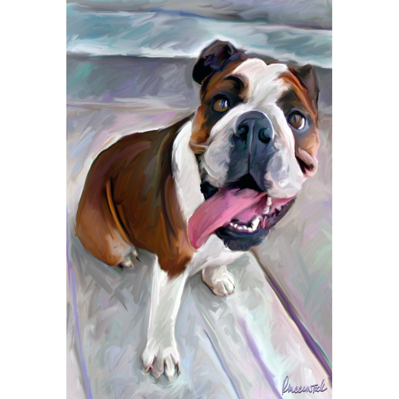 Ready To Rock by Robert McClintock - Wrapped Canvas Painting, 122cm H x 81cm W