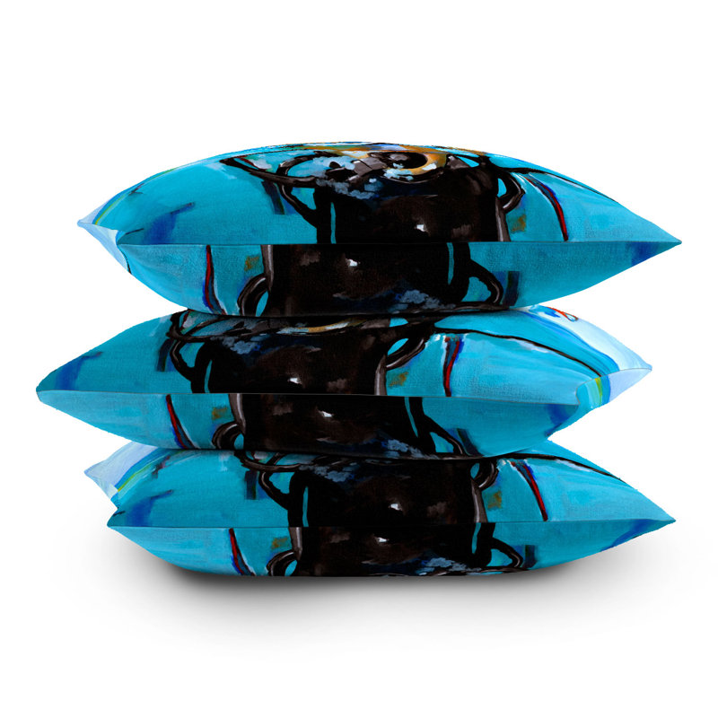 Coussin extérieur Robin Faye Gates Day 12 All Clear, Carré de 20 po
