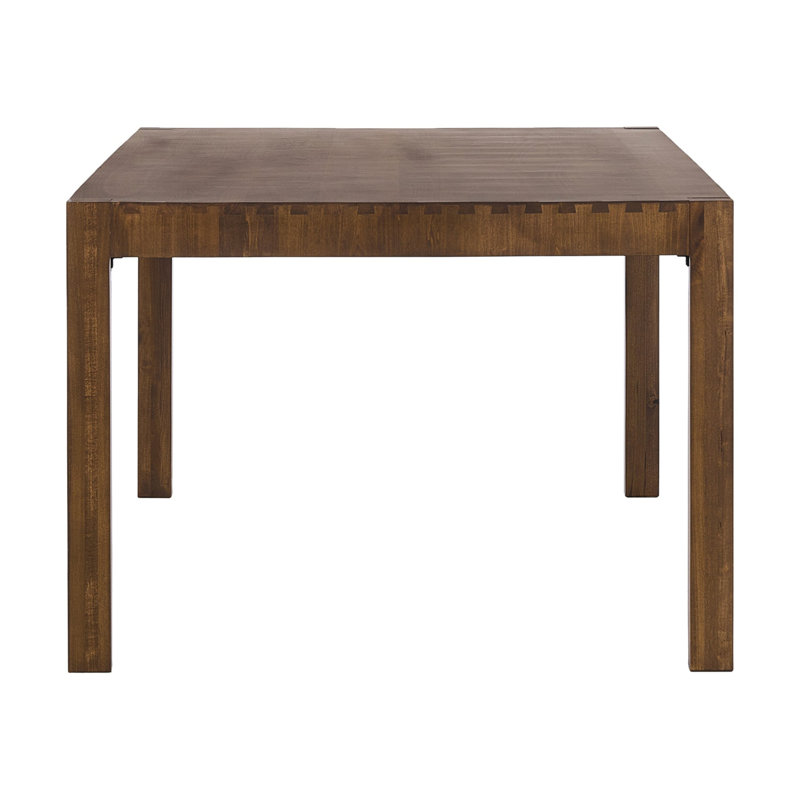 Kenzie Solid Wood Dining Table, Black Wash Poplar, 30" H x 96" L x 42" W