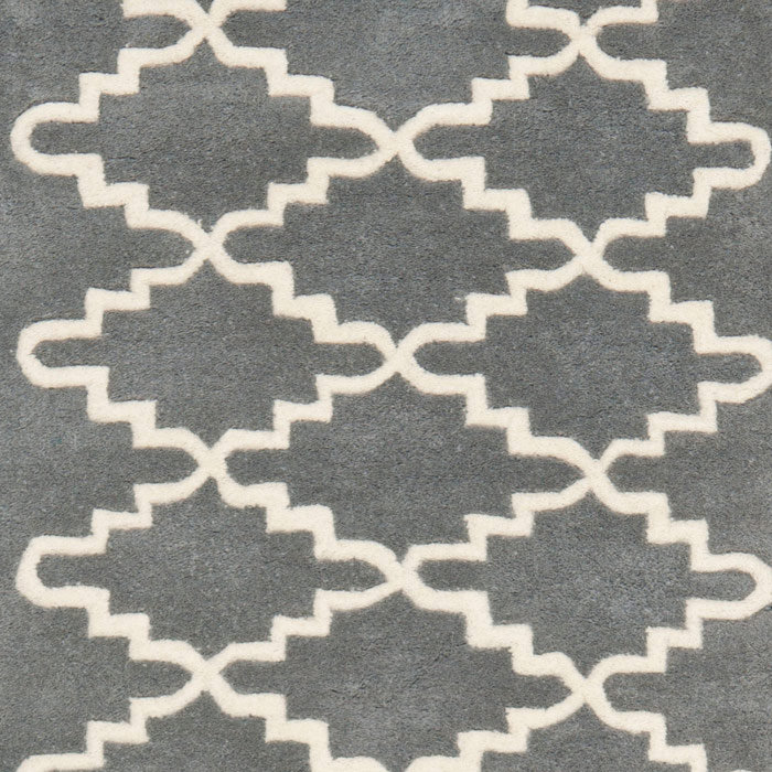 Carolene Hand Tufted Wool Geometric Rug