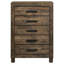 Commode de chambre à 5 tiroirs