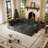 6 - Piece 135.03" W U Shape Sectional Sofa, Cloud Modular Sectional Sofa, Deep Seat Corduroy Boneless With Ottomans, No Need Assembly-758205095-760135426