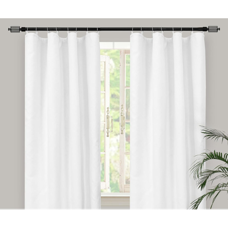 Lavrentios Blackout Curtain Single Panel, 50" W x 80" L
