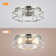 3-Light Dimmable Flush Mount Ceiling Light