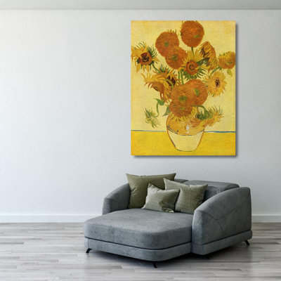 Sunflowers on Gold, 1888 MCG-LF4