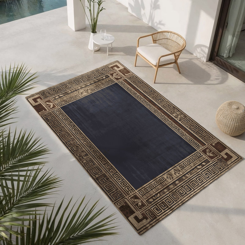 Tapis intérieur et extérieur Macedonian Pride, Rectangle 9' x 12'