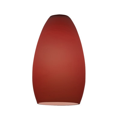 9'' H Glass Oval Pendant Shade