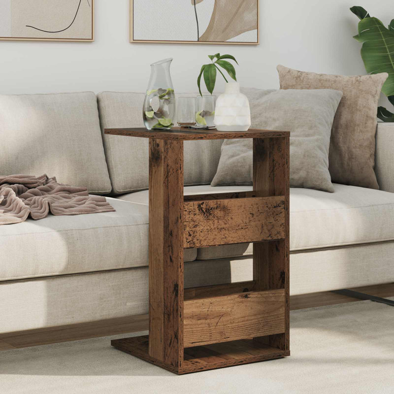 End Table, Old Wood