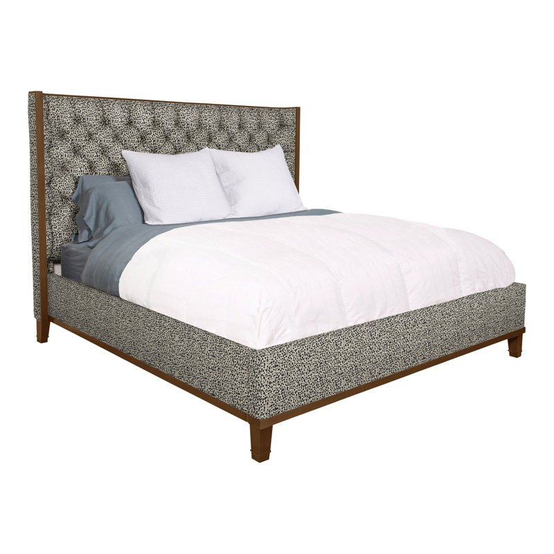 Michael Weiss Bed, Ian Pewter, Dove Gray, Queen