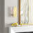 Columbus Steel Armed Sconce-716673200
