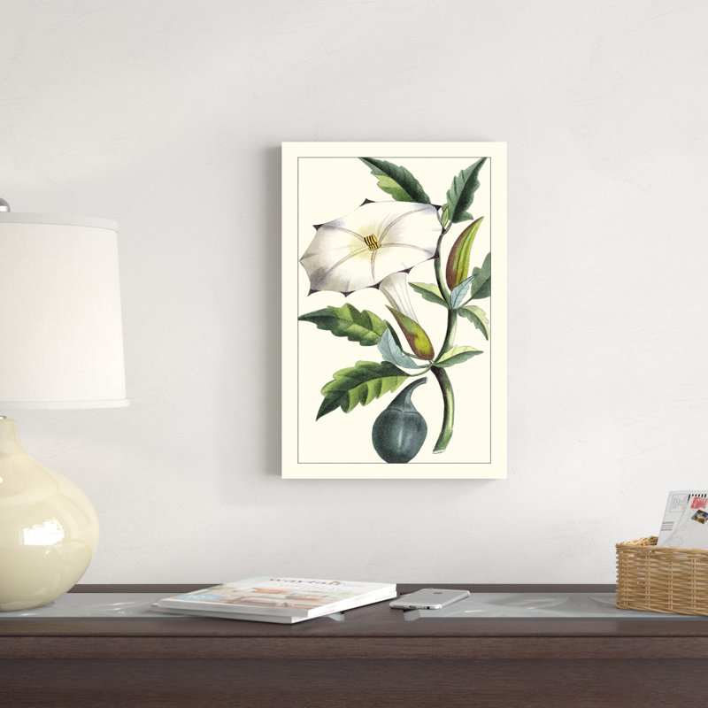 Turpin exotique botanique I, H 18 po x l 12 po x P 1,25 po