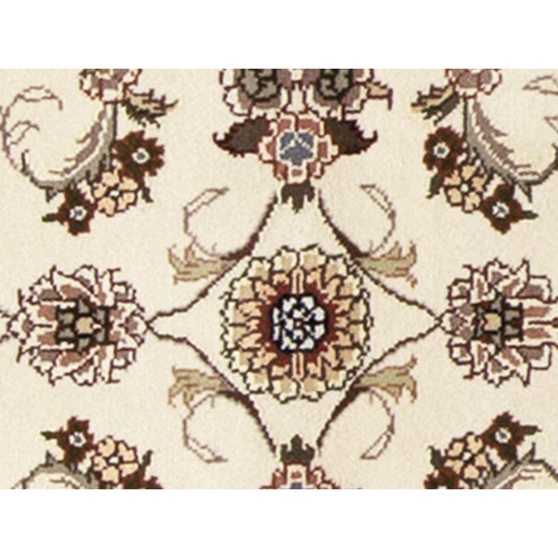 Handmade Silk and Wool Oriental Area Rug
