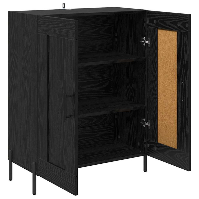Sideboard Accent Chest, Black Oak
