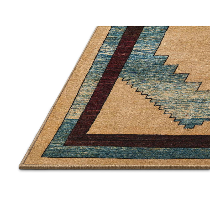 Abstract Indoor Rug, Rectangle 6' x 9'