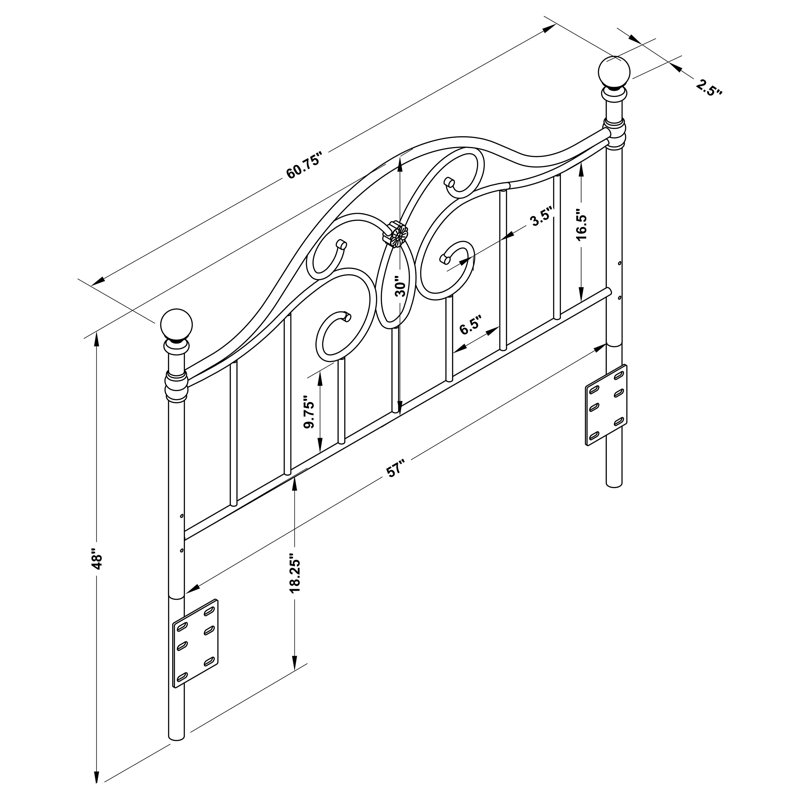 Akhtari Headboard