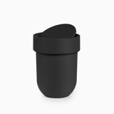 Touch Plastic Swing Top Waste Basket - 2 Gallons