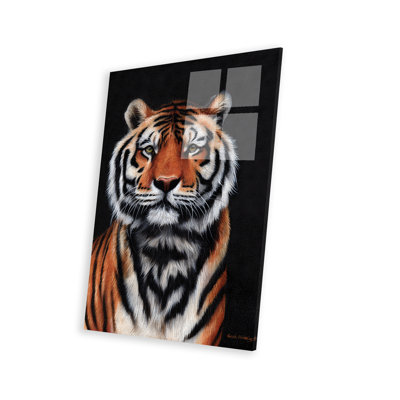 Tigre III sur plastique / acrylique par Sarah Stribble, peinture