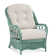 Chaise avec accoudoirs en rotin Everglade