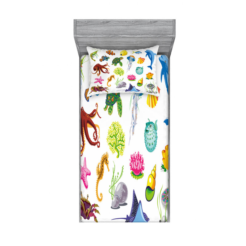 Microfiber Sheet Set, Twin XL Sheet Set with Pillowcase