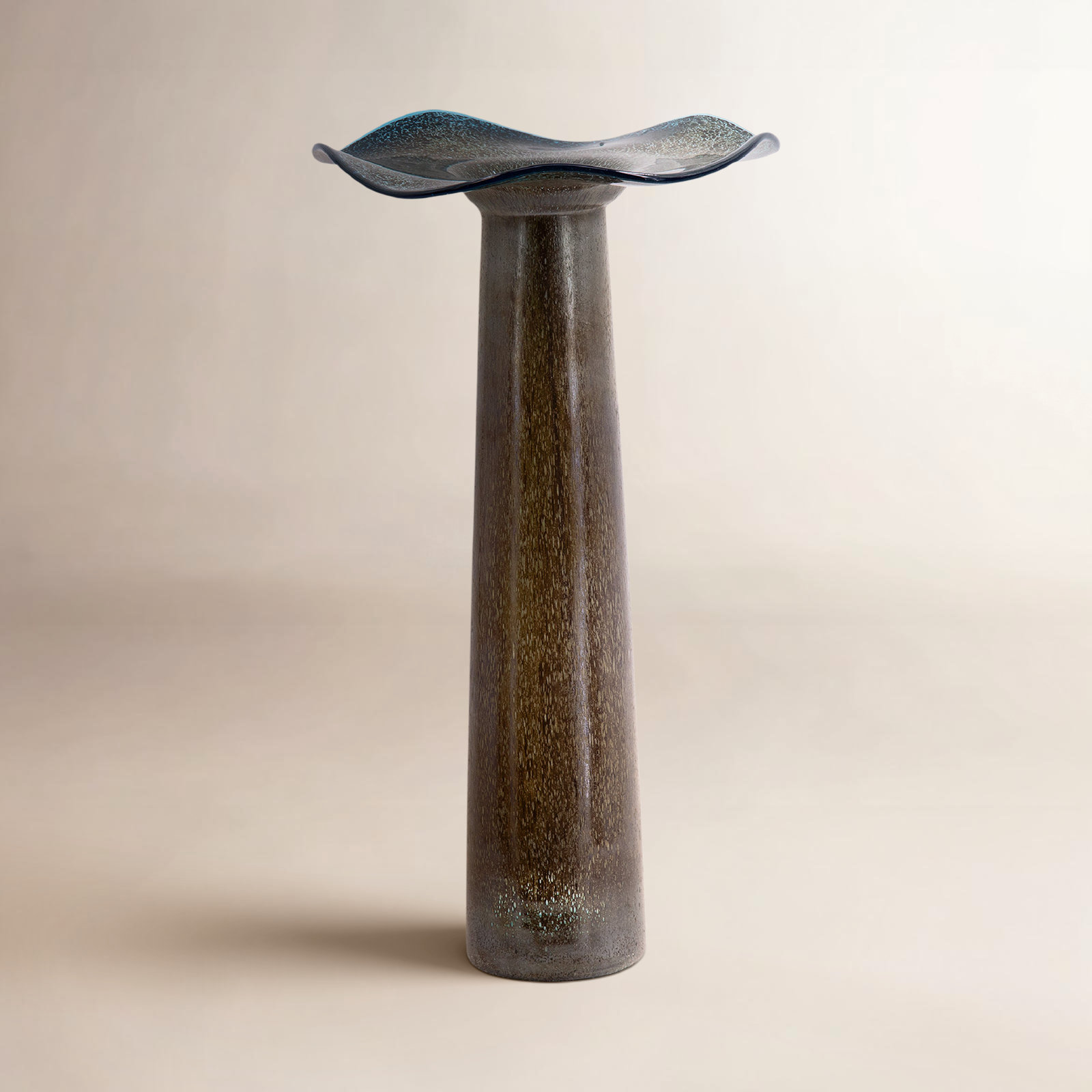 Frederico Glass Table Vase, 19.7" H x 10.6" W x 10.6" D