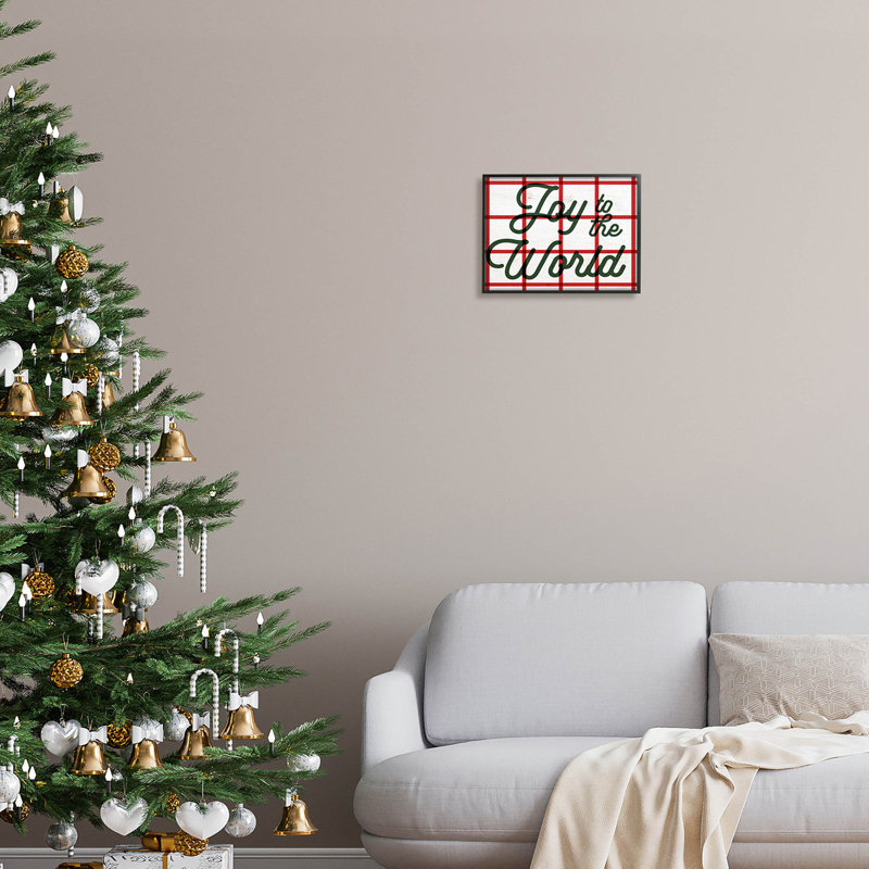 Joy To The World at-275, Giclée encadrée noir minuit, H 11 po x l 14 po x P 1,5 po
