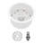 Dual Mounted Single Bowl Circular Kitchen Sink With Drain Assembly And Bottom Grid