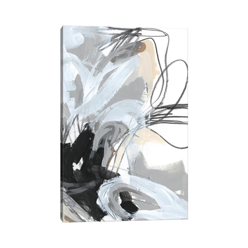 Tangled Threads V by June Erica Vess - Wrapped Canvas Gallery-Wrapped Canvas Giclée, 20.32 cm H x 30.48 cm W