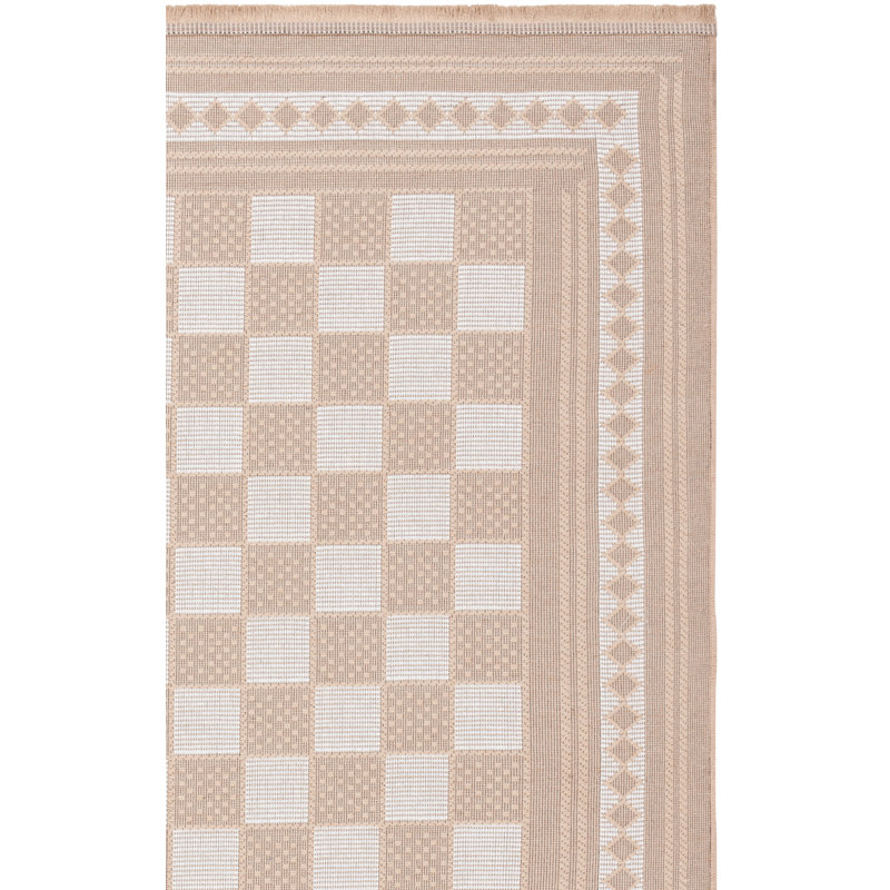 Tapis à motif géométrique Orrego, Rectangle 4 pi x 6 pi