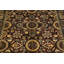 Tapis brun / mauve oriental en laine noué à la main 4 pi 7 po x 7 pi 3 po Oriental