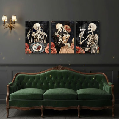 3 Piece Wrapped Canvas Wall Art