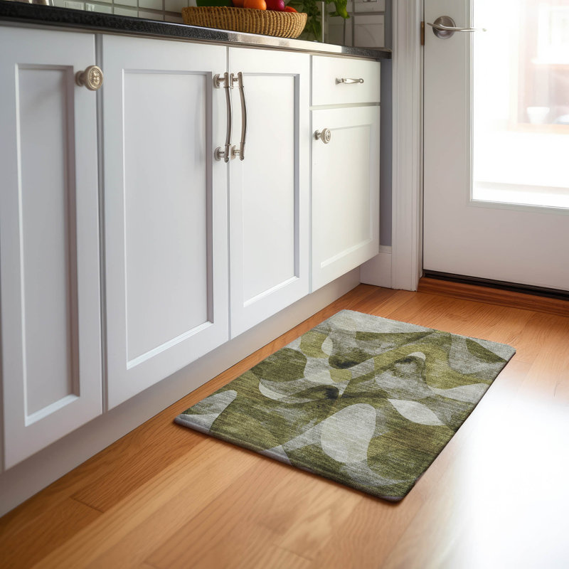 Tapis Mahenoor avec envers antidérapant, Rectangle 1 pi 8 po x 2 pi 6 po
