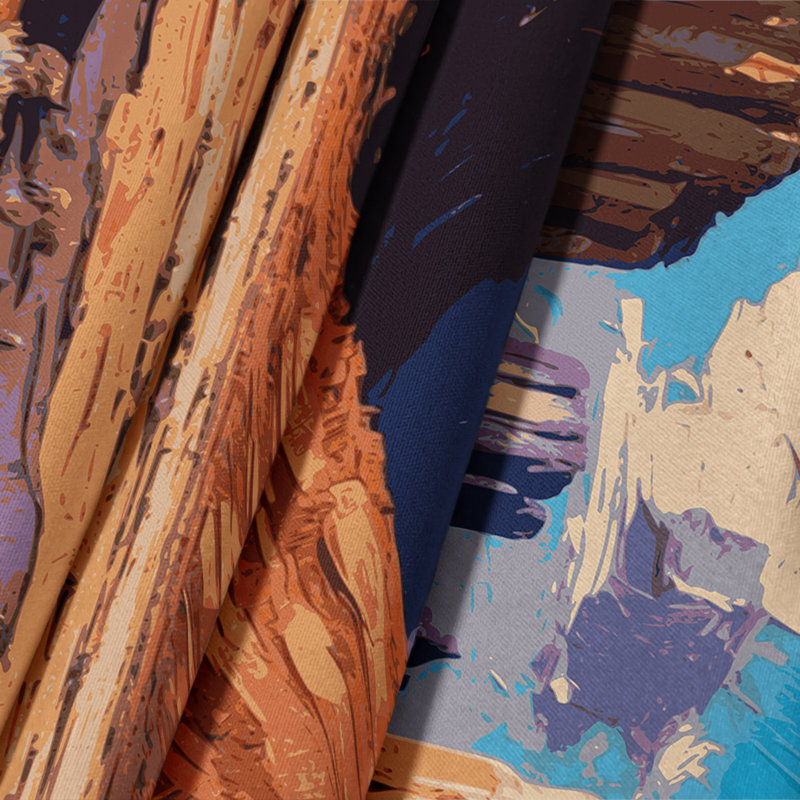 Tapisserie murale South Shadow Mountain, 26 po x 36 po