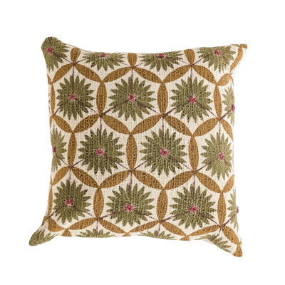 100% Cotton Throw Pillow