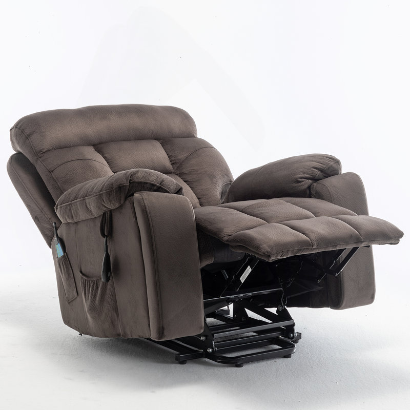 Fauteuil inclinable électrique inclinable électrique, Marron foncé
