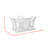 Acton Glass Top Single Coffee Table