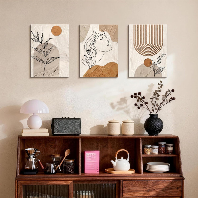 Abstract Wall Decor on Canvas
