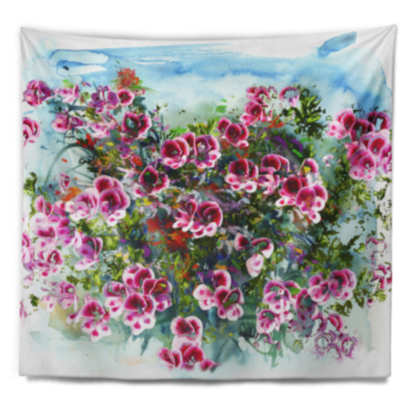 Polyester Tapestry, 68" H x 80" W