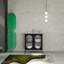 Meuble-lavabo autoportant avec lavabo en céramique-438976511