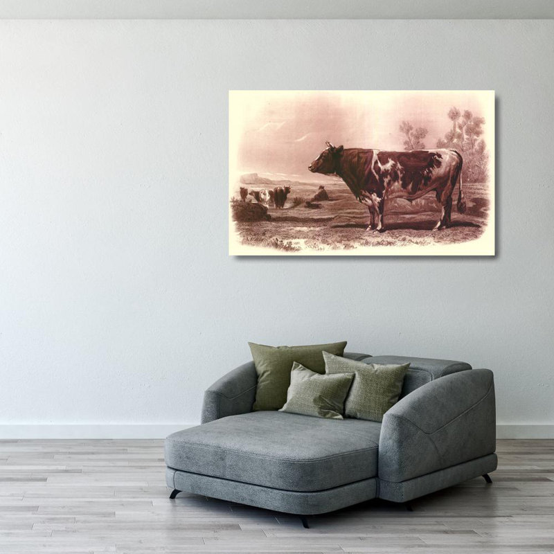 Bovine III, 25" H x 40" W